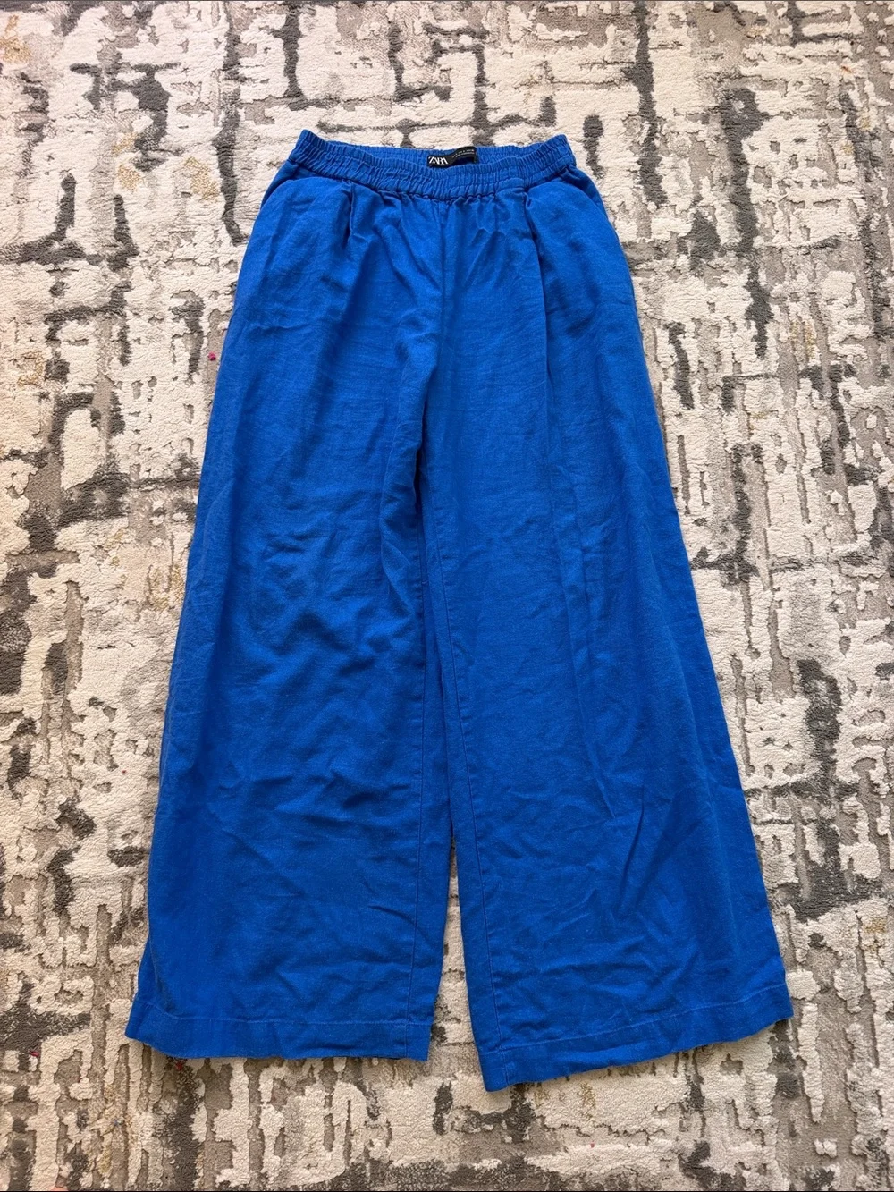 ZARA Lightweight Linen Blend Matching Two-Piece Set